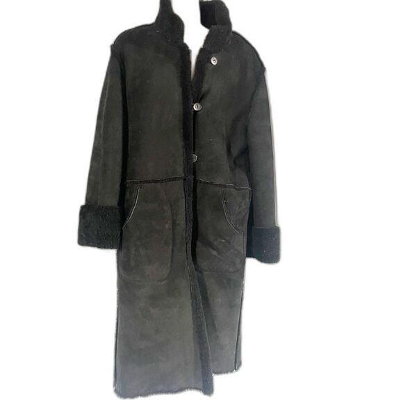 FAB real shearling coat!BARTby Sibylle LynBlack